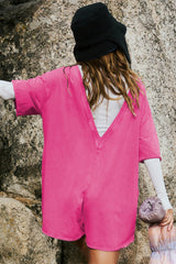 Koton Boat Neck Playsuit