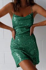 Shimmy Dance Sequin Dress