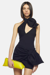 Daiki Black Mini Dress | Dress In Beauty