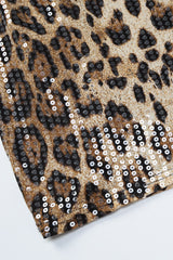 New In Town Leopard Print Mini Dress