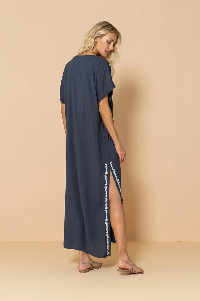 Boho Print Slit Dress | Dress In Beauty