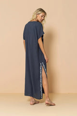 Boho Print Slit Dress | Dress In Beauty