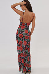 RONAN Floral Cami Long Dress