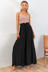 Basic High Waisted Flare Trousers | Dress In Beauty