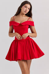 Elida Black Mini Dress | Dress In Beauty