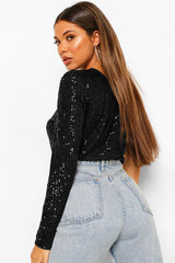 Mikah One Shoulder Long Sleeve Top | Dress In Beauty