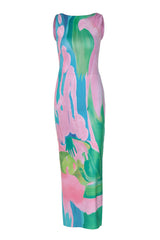 Metztli Printed Maxi Dress