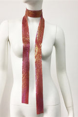 Metal Sequins Necktie Scarf