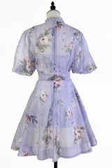 Caroline Floral Print Mini Dress | Dress In Beauty