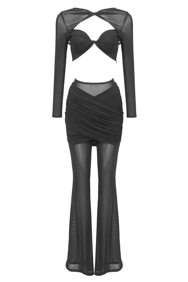 Aethwy Draped Two Piece Jumpsuit | Dress In Beauty
