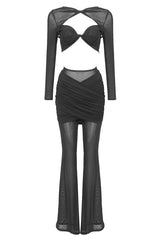 Aethwy Draped Two Piece Jumpsuit | Dress In Beauty