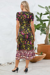 Kamoni Floral Print Boho Maxi Dress | Dress In Beauty