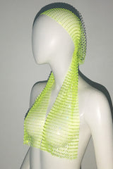 Party Art Rhinestone Hair Net