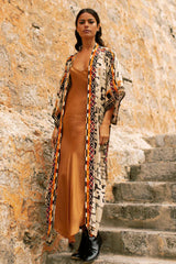 Boho Tie Dye Kimono Blouse | Dress In Beauty