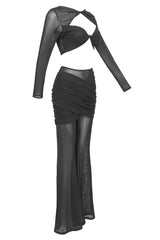 Aethwy Draped Two Piece Jumpsuit | Dress In Beauty