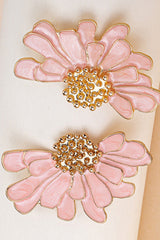 Sibyl Demi Flower Earrings | Dress In Beauty