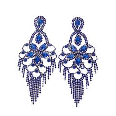 Angelica Diamante Statement Earrings | Dress In Beauty