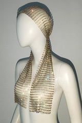 Party Art Rhinestone Hair Net