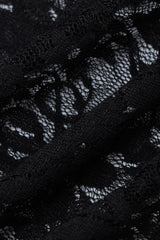 See Through Lace Mini Dress