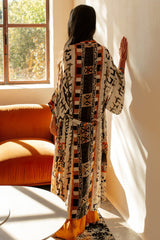 Boho Tie Dye Kimono Blouse | Dress In Beauty