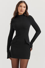 Mahalia Navy Mini Dress | Dress In Beauty