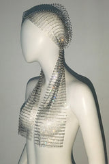 Party Art Rhinestone Hair Net