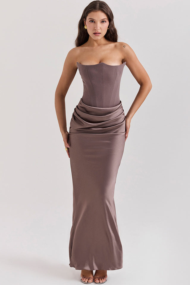 valora persephone off shoulder bustier dress Persephone Off Shoulder Bustier Dress Wiwor