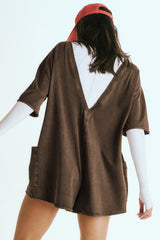 Koton Boat Neck Playsuit