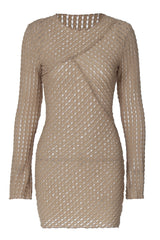 Celaena Long-Sleeve Mini Dress