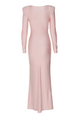 Amanda Twist Front Maxi Dress