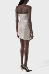 Strapless Floral Studded Dress | Dress In Beauty
