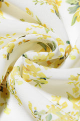 Solada Ivory Vintage Floral Print Sundress | Dress In Beauty