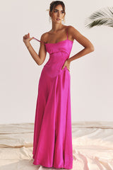 Anabella Black Lace Up Maxi Dress | Dress In Beauty
