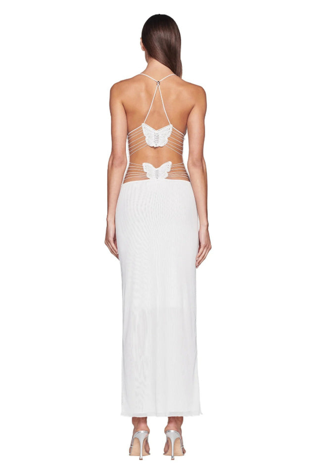 Butterfly Backless Midi Dress | Dress In Beauty