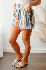 Wanda Casual Striped Shorts | Dress In Beauty