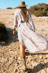 Boho Tie Dye Kimono Blouse | Dress In Beauty