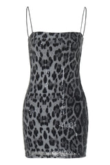 New In Town Leopard Print Mini Dress