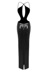 Darcy Backless Cutout Sequin Dress | Dress In Beauty