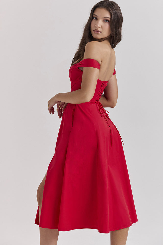 Saira Floral Print Midi Sundress | Dress In Beauty