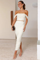 0ff Shoulder Top + Skirt Set | Dress In Beauty