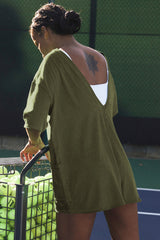 Koton Boat Neck Playsuit