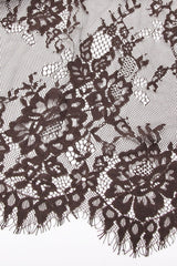 Larra Chocolate Lace Bra with Waistcoat