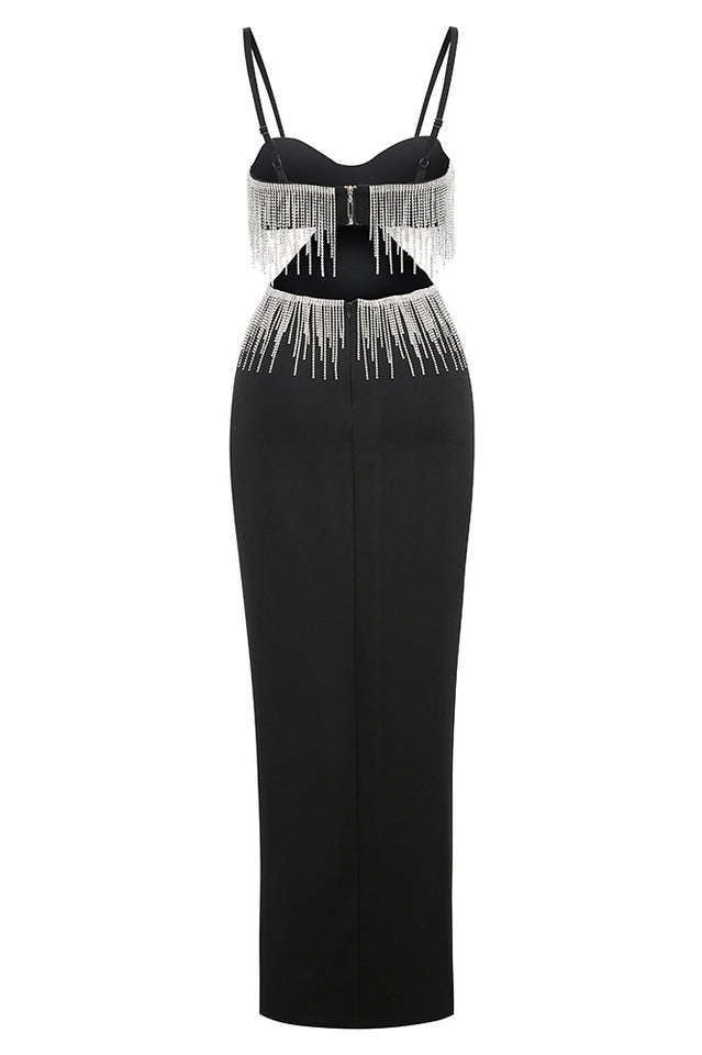 Keturah Crystal Embellished Midi Dress | Dress In Beauty