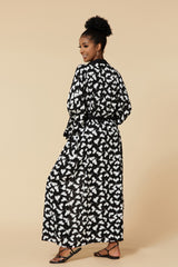 Print Belted Kimono Dress | Dress In Beauty