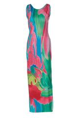 Metztli Printed Maxi Dress