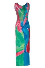 Metztli Printed Maxi Dress