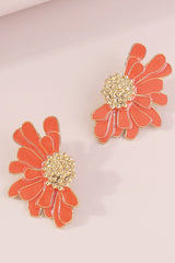 Sibyl Demi Flower Earrings | Dress In Beauty