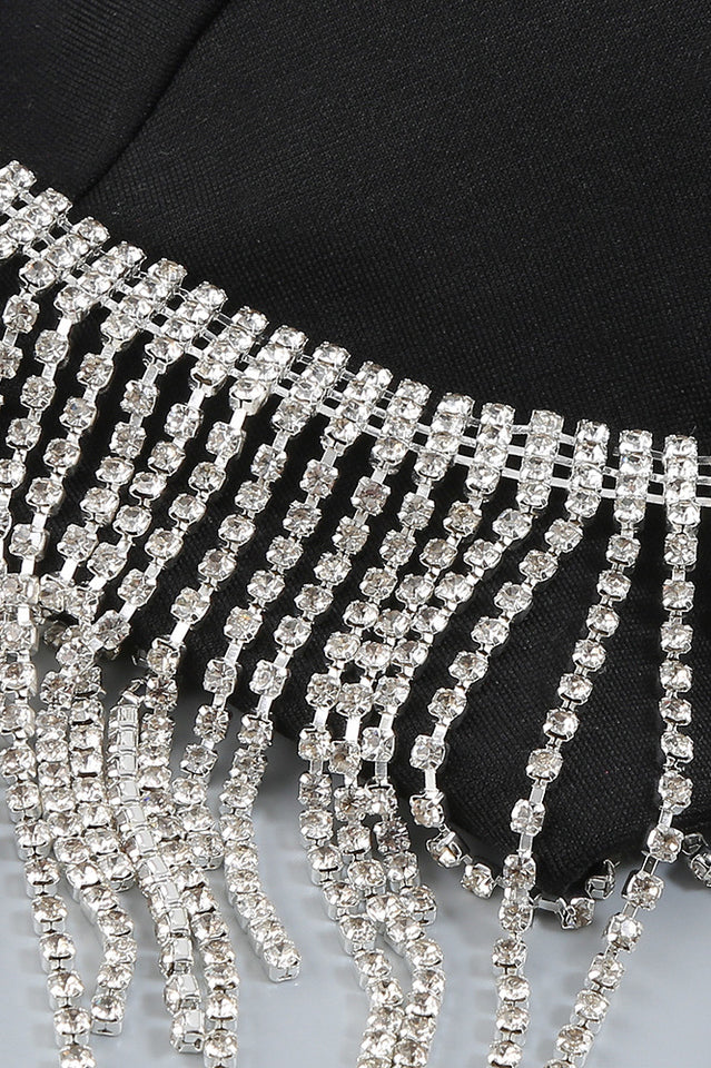 Keturah Crystal Embellished Midi Dress | Dress In Beauty