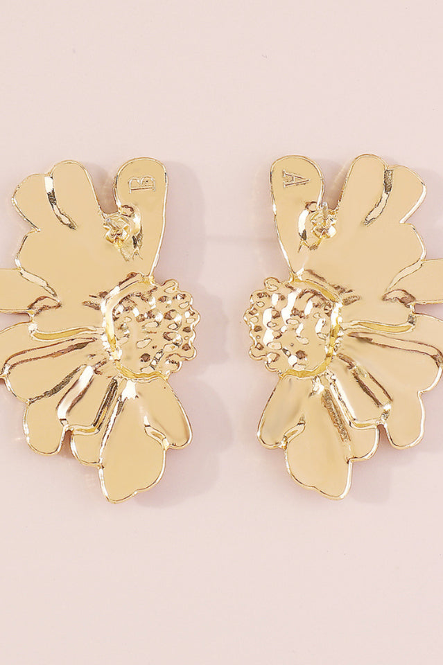 Sibyl Demi Flower Earrings | Dress In Beauty