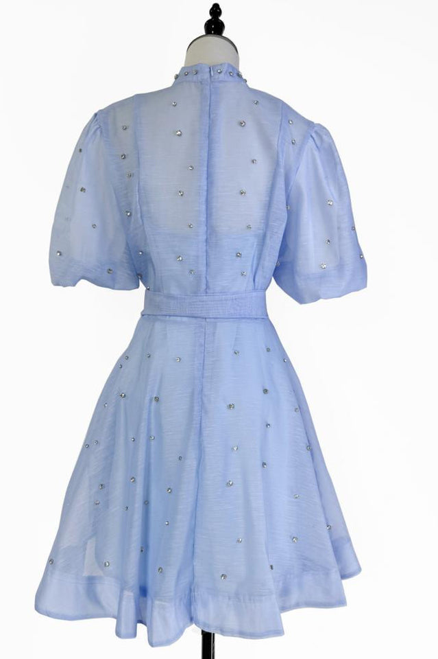 Caroline Floral Print Mini Dress | Dress In Beauty